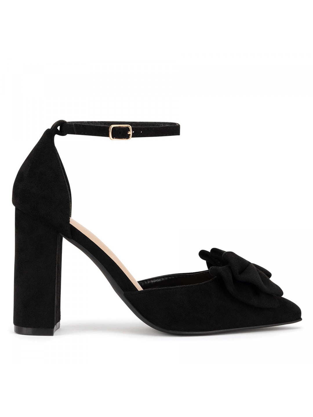 Lodičky DeeZee WS1001-01 Černá